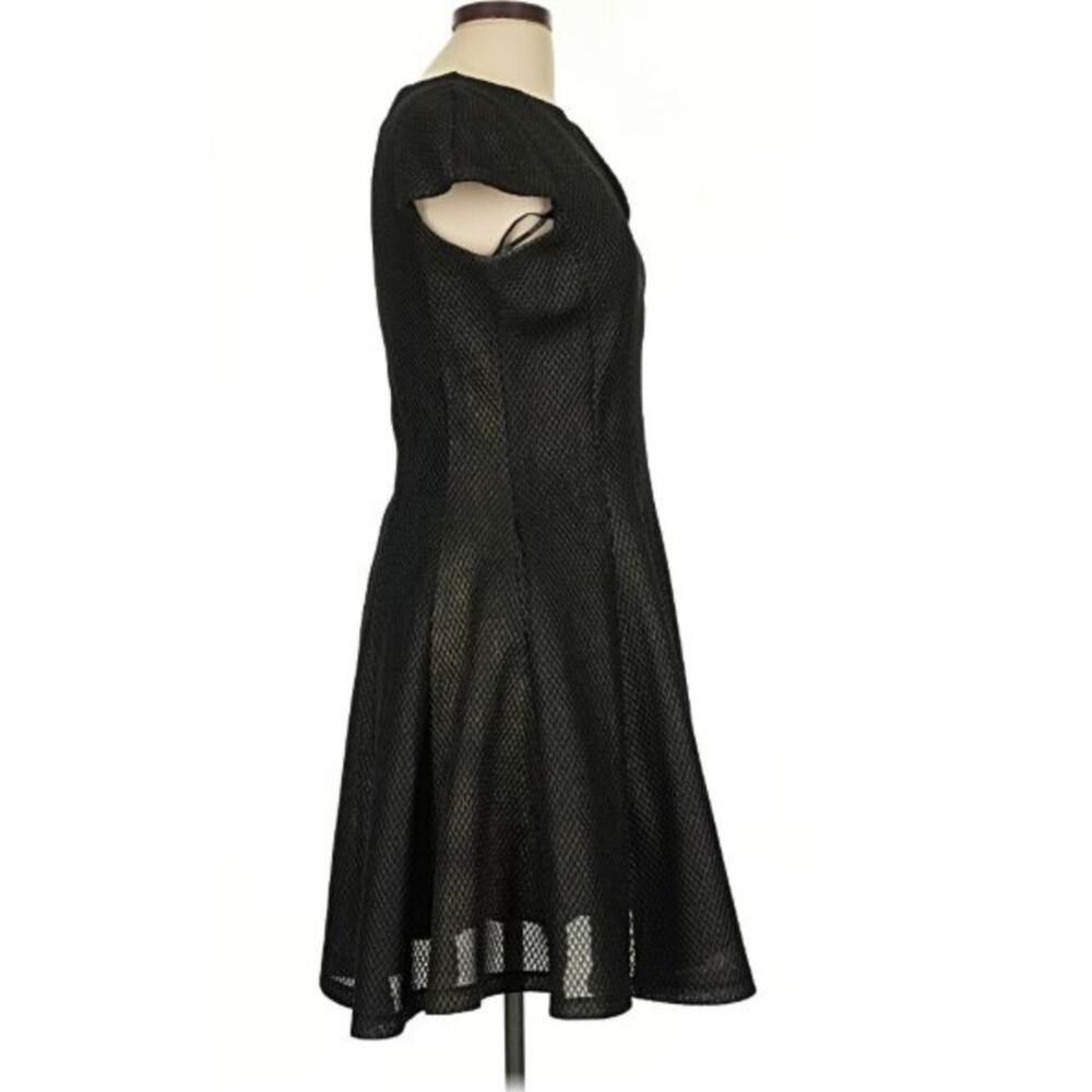 Julia Jordan Metallic Dress Black 10 L Dark Romantic Ethereal Fairy Formal Goth - Picture 3 of 8